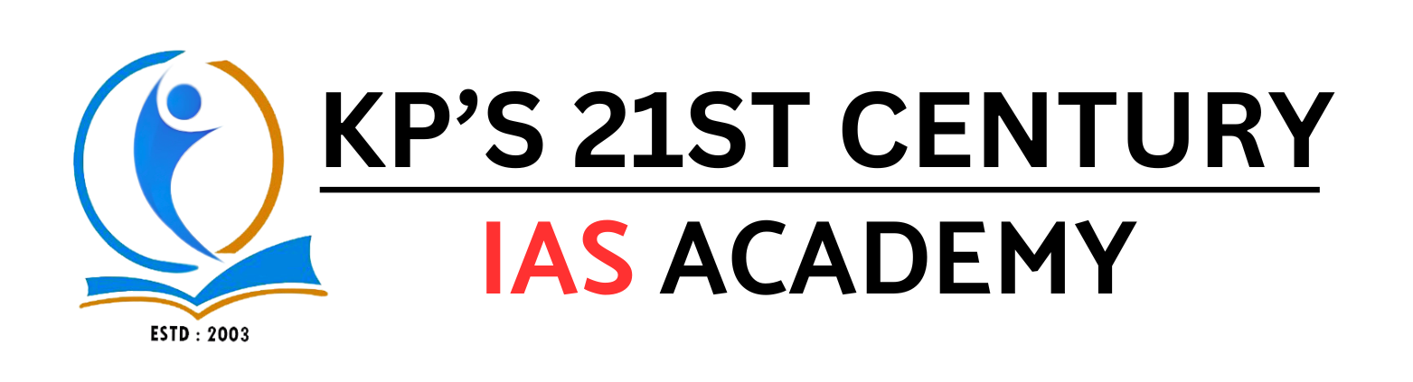 KP's 21st Century IAS Academy logo