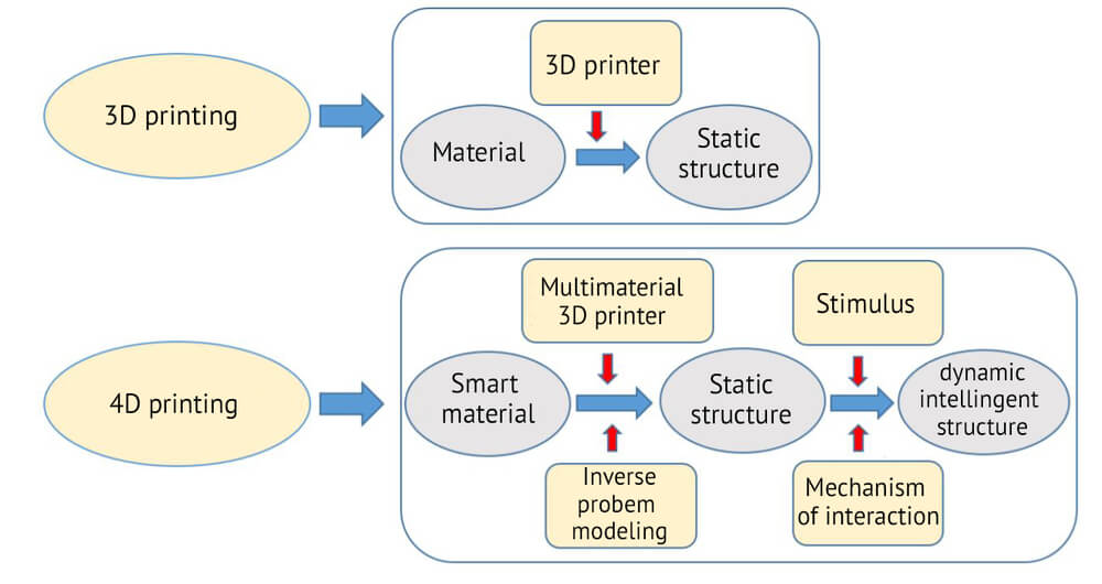 What Is 4D Printing? Methods, Materials & Uses