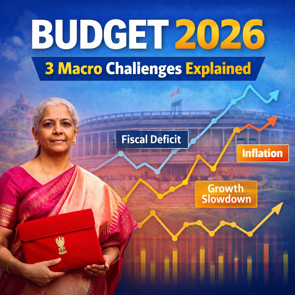 Budget 2026 macroeconomic concerns analysis for UPSC aspirants