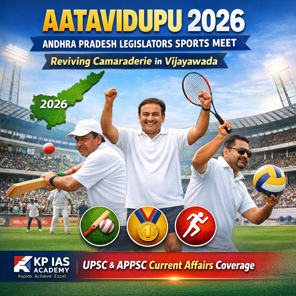 Aatavidupu 2026 Andhra Pradesh Legislators Sports Meet in Vijayawada