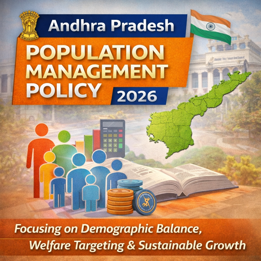 Andhra Pradesh Population Management Policy 2026 government initiative for demographic planning