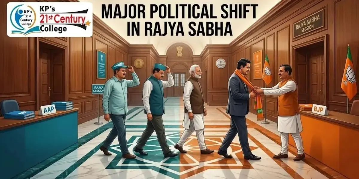 AAP MPs joining BJP in Rajya Sabha political shift