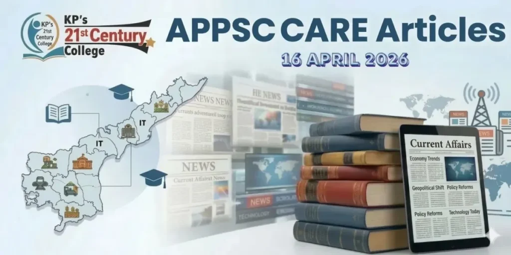 APPSC current affairs April 16 2026 covering Shabari appointment, delimitation and Supreme Court topics