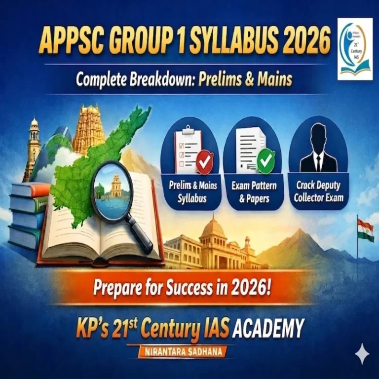 APPSC Group 1 Syllabus 2026 -KPIAS