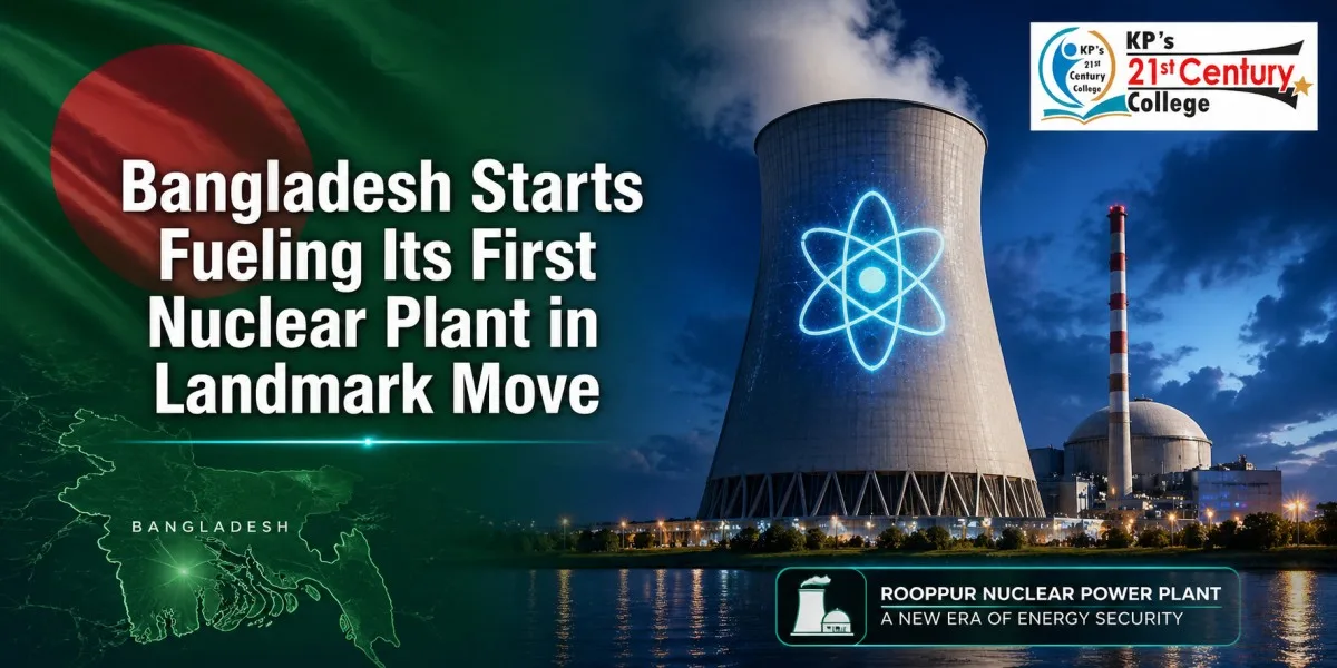 Bangladesh starts fuelling its first nuclear power plant at Rooppur — UPSC international affairs current affairs 2025