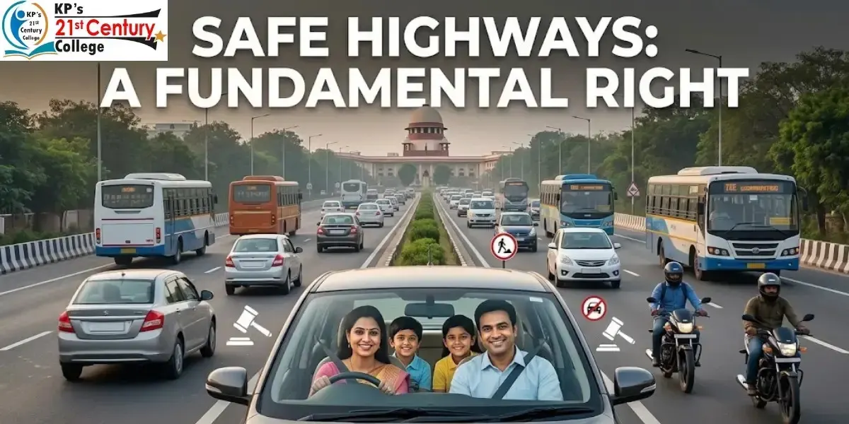 Right to safe travel part of Article 21 Supreme Court