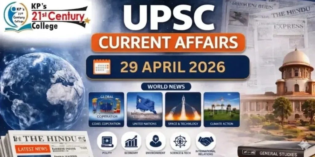 UPSC Current Affairs 29 April 2026 — Great Indian Bustard chick flies and Bangladesh fuels first nuclear plant | KPIAS Academy
