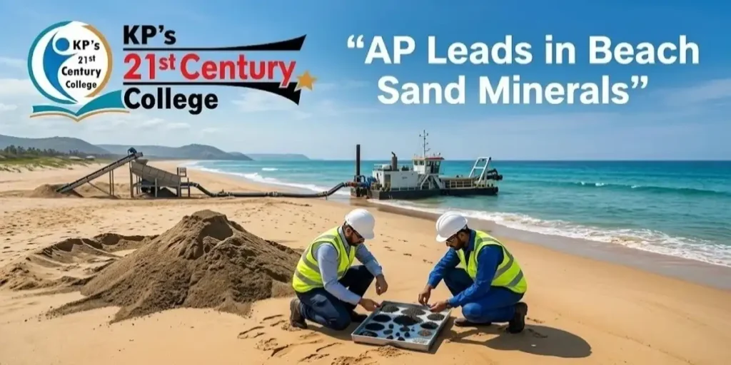 Andhra Pradesh beach sand minerals exploration – APPSC current affairs 2025 – KPIAS Academy