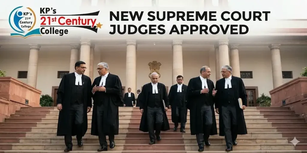 Cabinet approves four new Supreme Court judges India 2026 – UPSC polity update by KPIAS Academy