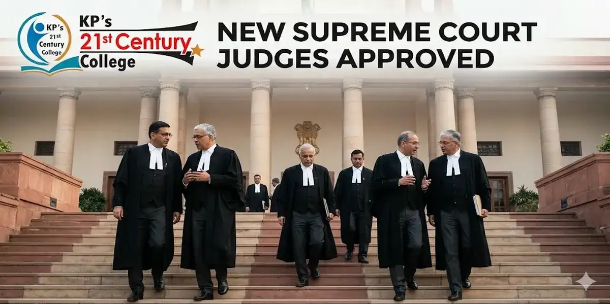 Cabinet approves four new Supreme Court judges India 2026 – UPSC polity update by KPIAS Academy