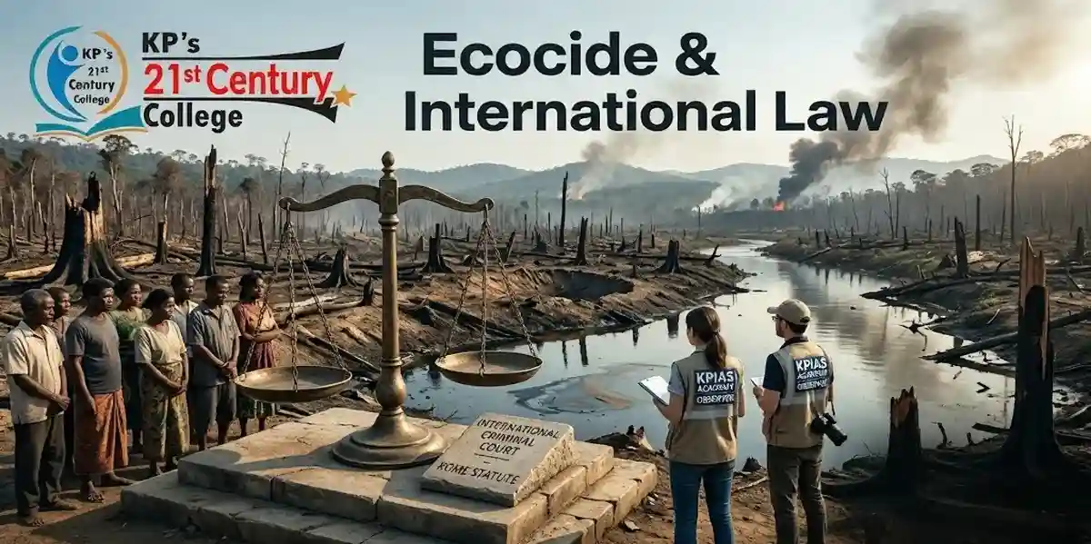 Ecocide and international law explained for UPSC – war's impact on environment by KPIAS Academy