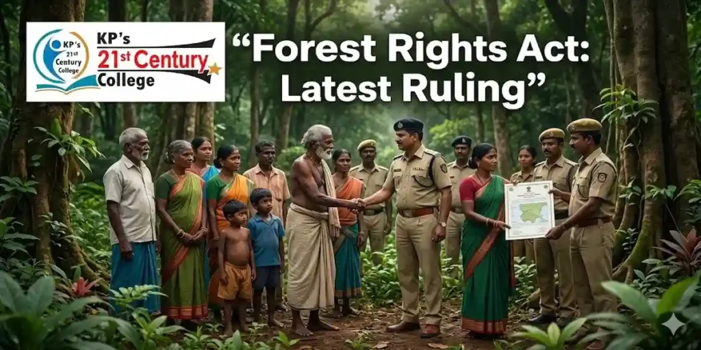 Forest Rights Act latest ruling 2025 UPSC explained KPIAS Academy