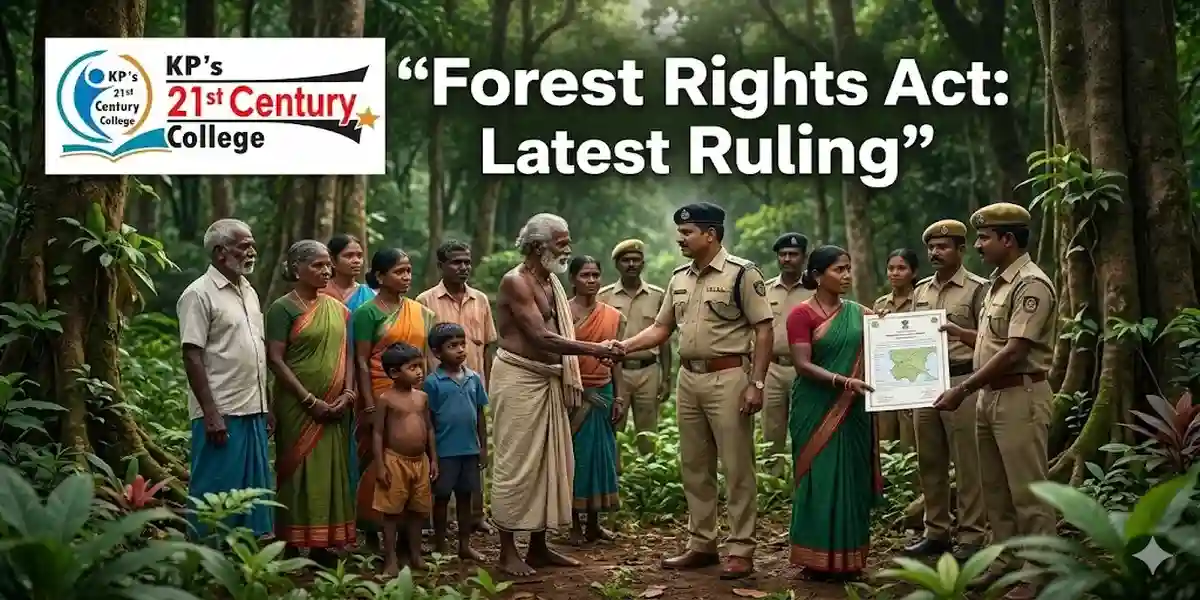 Forest Rights Act latest ruling 2025 UPSC explained KPIAS Academy