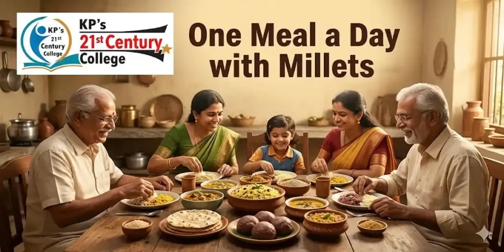 One meal a day with millets initiative India KPIAS Academy