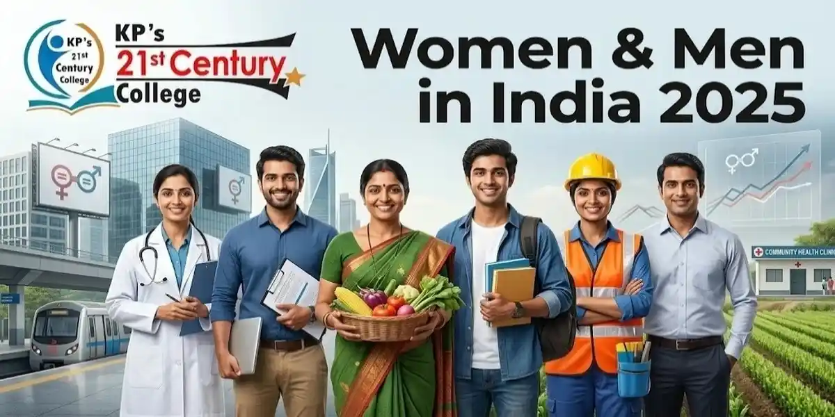Women and Men in India 2025 report key statistics for UPSC – KPIAS Academy