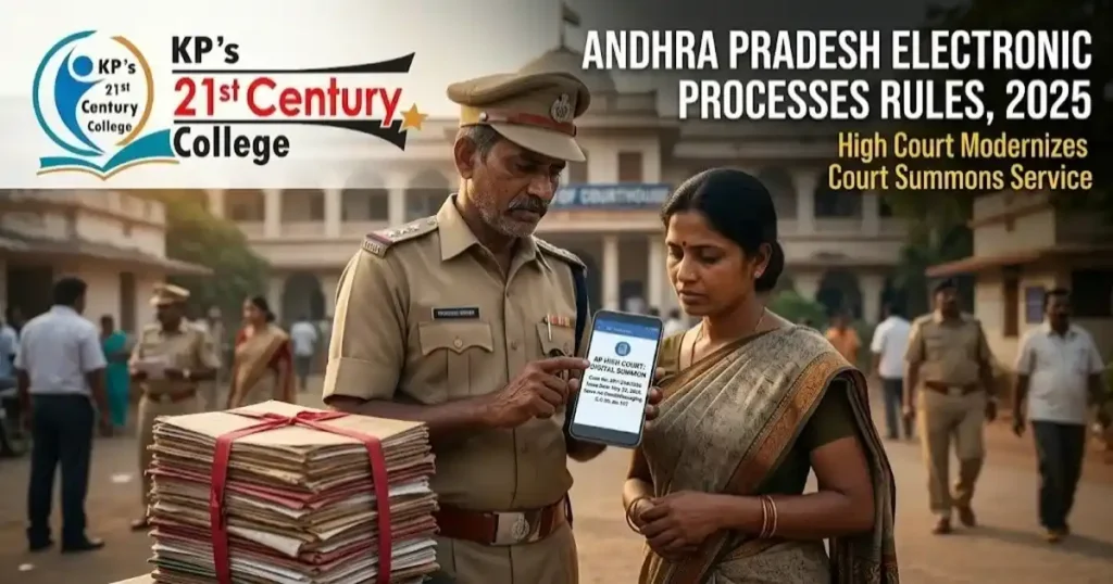 AP Electronic Processes Rules 2025 explained for APPSC exam