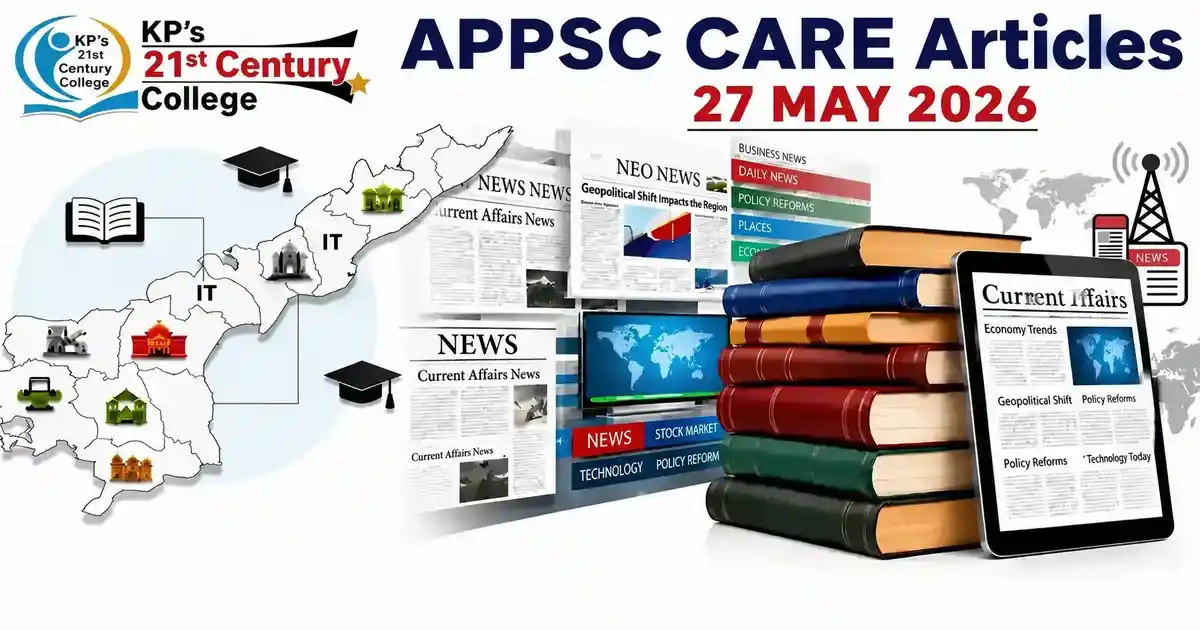 APPSC current affairs 27 May 2026 covering DWCRA women loan AP, Quad foreign ministers meet Delhi and Padma Awards 2026