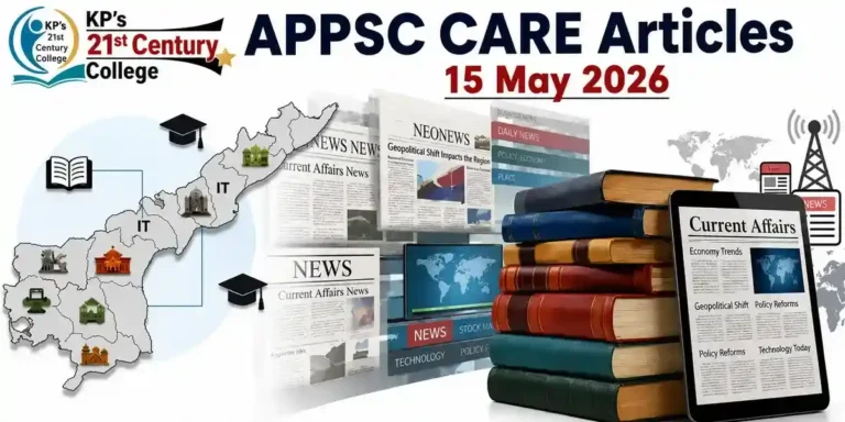 APPSC current affairs 15 May 2026 – Andhra Pradesh best tourism state, India pharma regulation and Hantavirus outbreak explained by KPIAS Academy