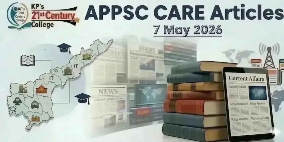 APPSC Current Affairs May 7 2026