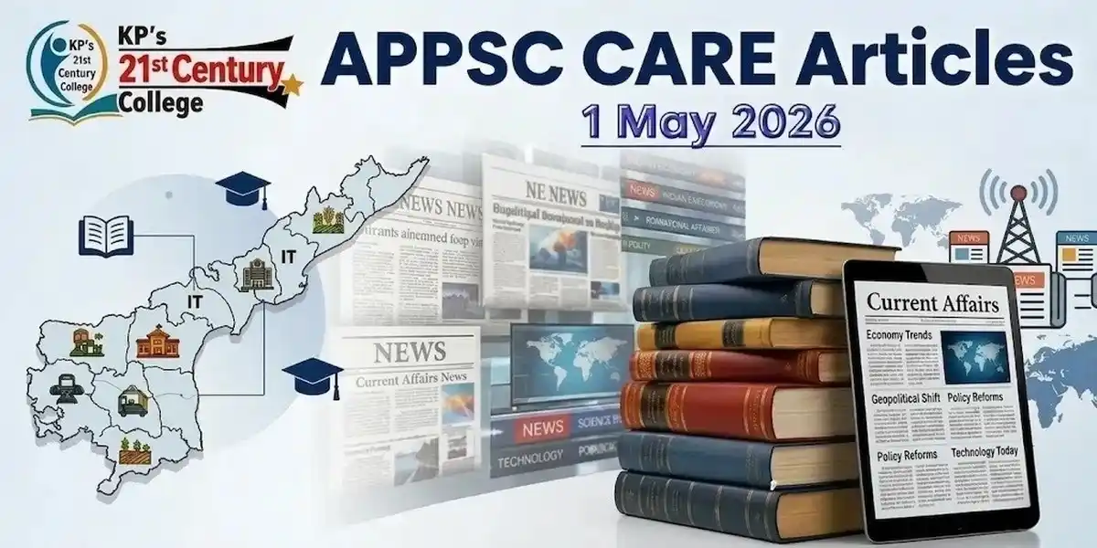 APPSC current affairs 1 May 2026 – AP beach sand minerals, Panchayat Advancement Index 2.0 and Women and Men in India 2025 – KPIAS Academy