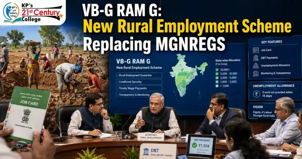 Rural workers under VB-G RAM G scheme, India's new rural employment programme replacing MGNREGS