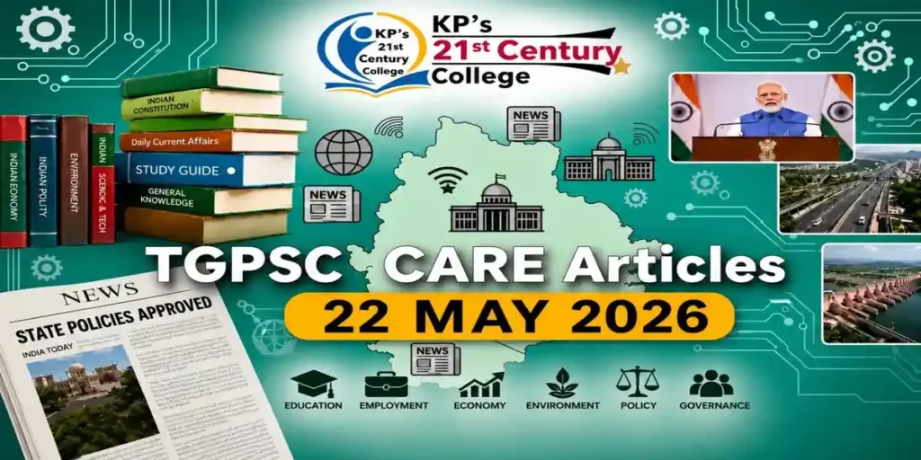 TGPSC Current Affairs May 22 2026 — Young India Schools foreign loans, India federalism challenges and Punjab paddy dwarfing disease explained