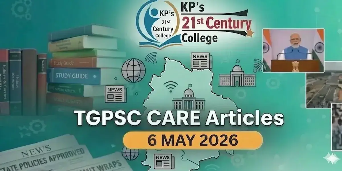 TGPSC current affairs 6 May 2026 covering BRS urea ban Telangana, ecocide law and Supreme Court judges – KPIAS Academy