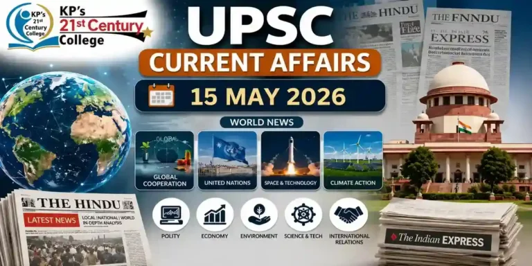 UPSC current affairs 15 May 2026 – India pharma regulation and Hantavirus outbreak explained by KPIAS Academy