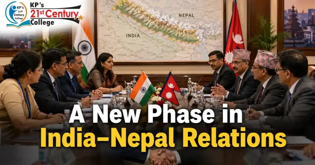 India Nepal relations new phase 2026 — RSP win, Balendra Shah, hydropower & Lipulekh dispute UPSC analysis | KPIAS Academy