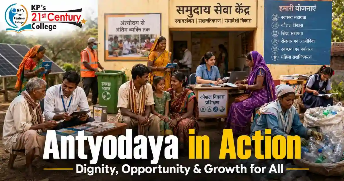Antyodaya welfare schemes India – PM-JANMAN tribal development UPSC 2026 by KPIAS Academy