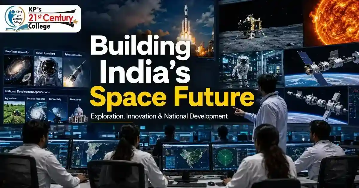 India Space Programme showcasing Chandrayaan, Gaganyaan and future space missions