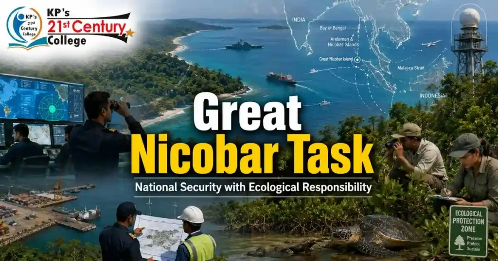 Great Nicobar development project balancing national security with ecological responsibility — KPIAS Academy UPSC
