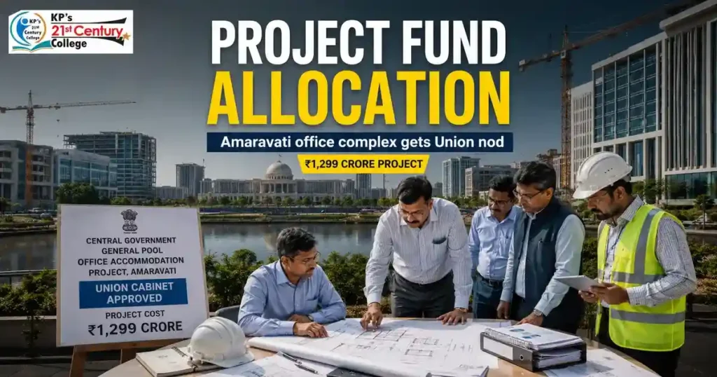 Naidu thanks PM Modi for ₹1299 crore Amaravati Central Office project approval – KPIAS Academy