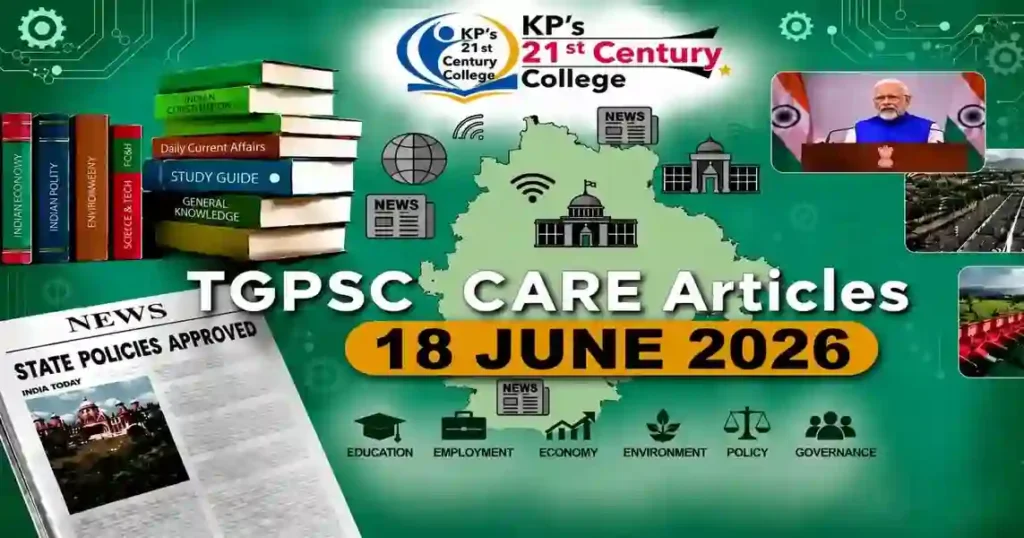 TGPSC Current Affairs 18 June 2026 — G7 Summit, India-France Roadmap & Telangana Schools | KPIAS Academy