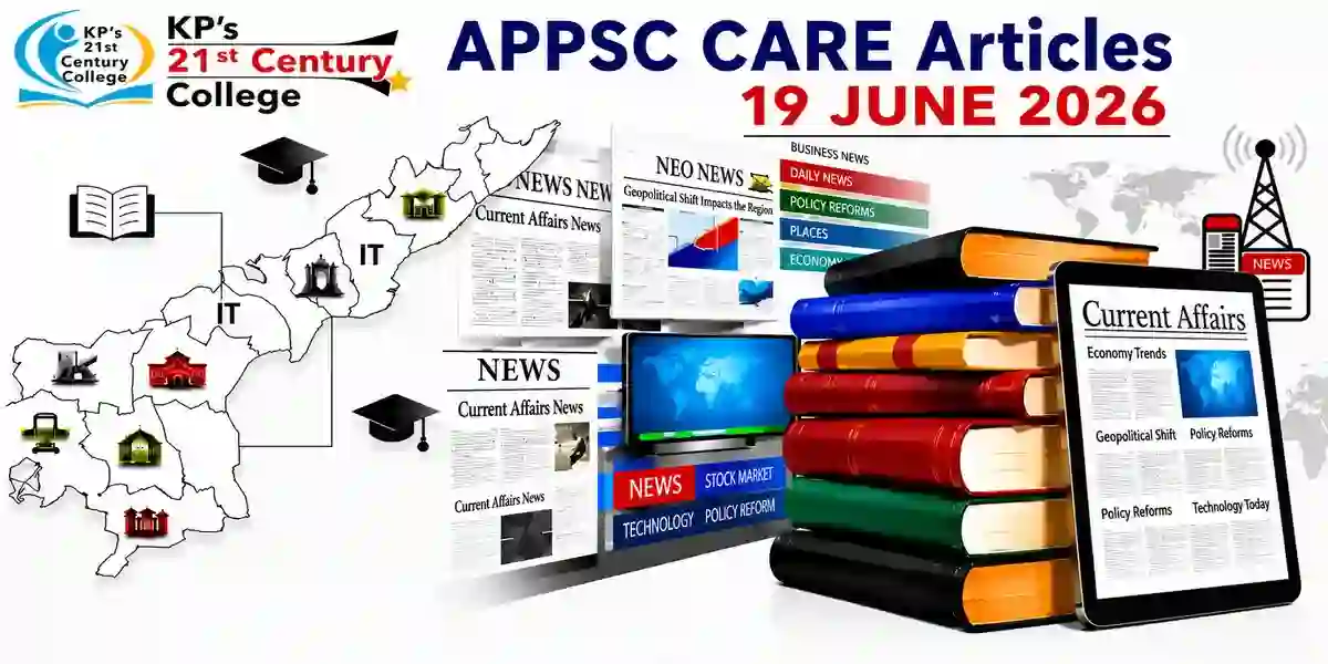 APPSC Current Affairs 19 June 2026 daily current affairs compilation