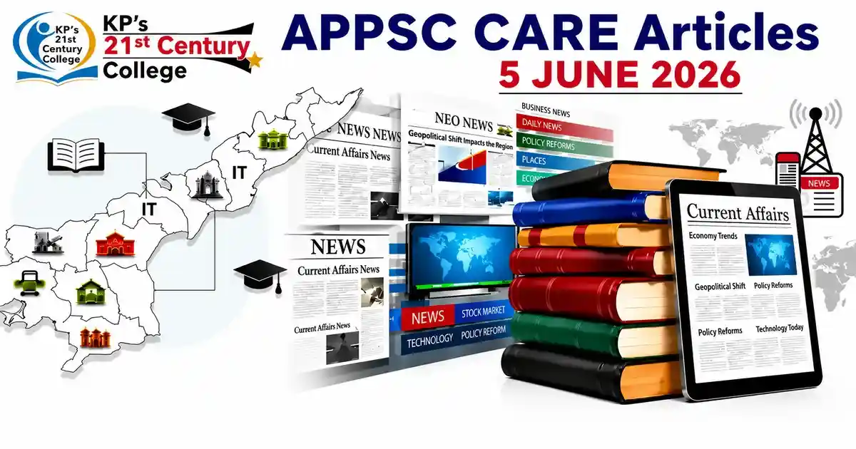 APPSC current affairs 5 June 2026 — AP natural farming Food Planet Prize, Great Nicobar security ecology, India Myanmar bilateral relations — KPIAS Academy