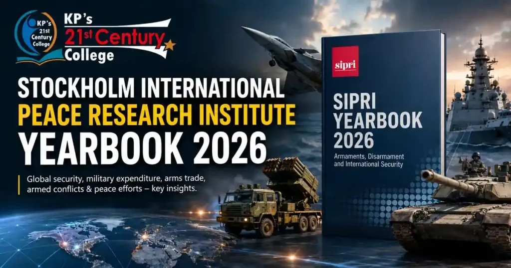 SIPRI Yearbook 2026 highlights India with 190 nuclear warheads and 5th largest military spending globally – KPIAS Academy UPSC