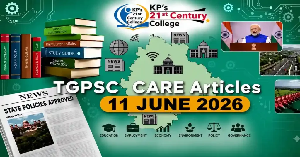 TGPSC Current Affairs 11 June 2026 — early rain bugs cheer Telangana farmers, SIPRI Yearbook 2026 India nuclear data, RBI FCNR(B) NRI dollar inflows explained – KPIAS Academy