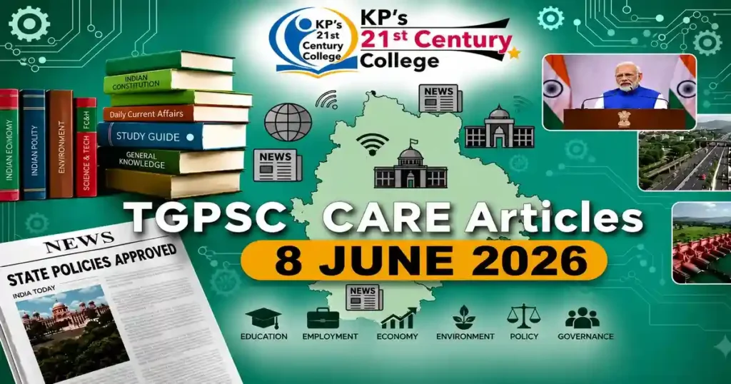 TGPSC current affairs 8 June 2026 – Pochampally ikat weavers Hyderabad, Supreme Court ordinance ruling, and India's 100th Ramsar site Jai Prakash Narayan Bird Sanctuary