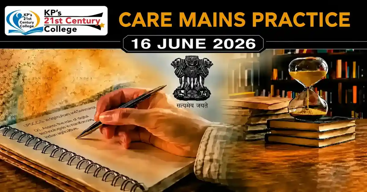 UPSC Mains Current Affairs 16 June 2026 GS3 model answers on agricultural policy evolution and ethanol water energy food nexus – KPIAS Academy
