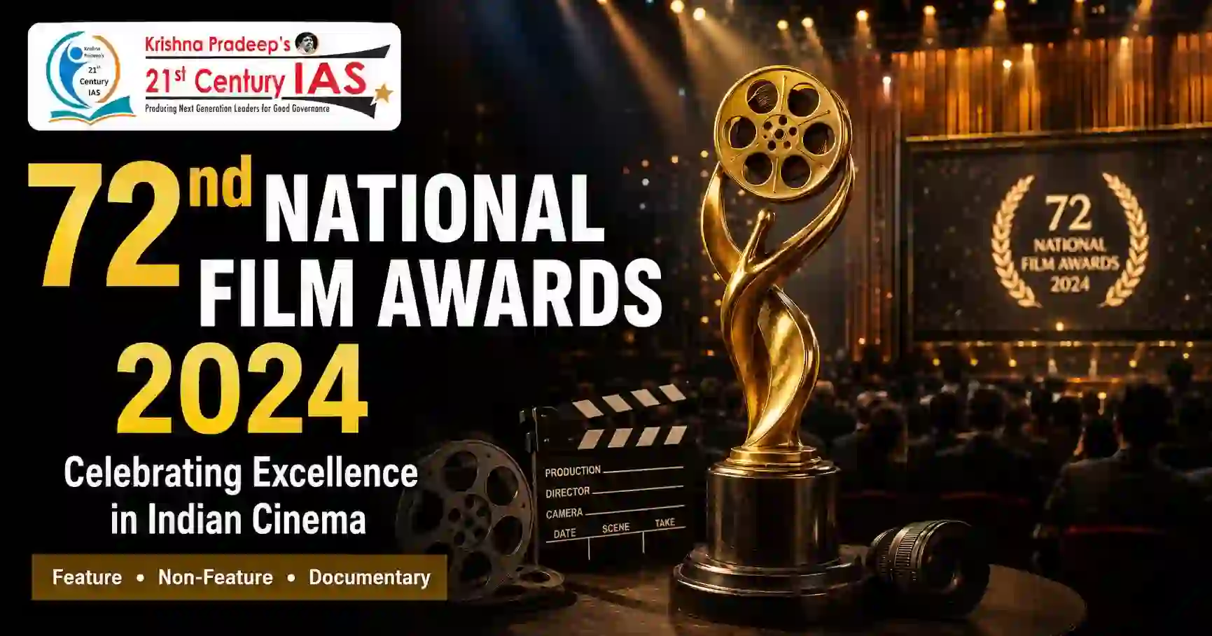 72nd National Film Awards 2024 winners and key highlights