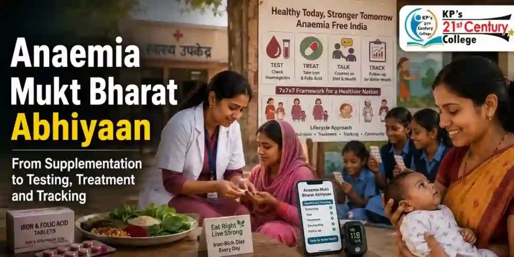 Anaemia Mukt Bharat Abhiyaan new 7×7×7 framework for anaemia control in India