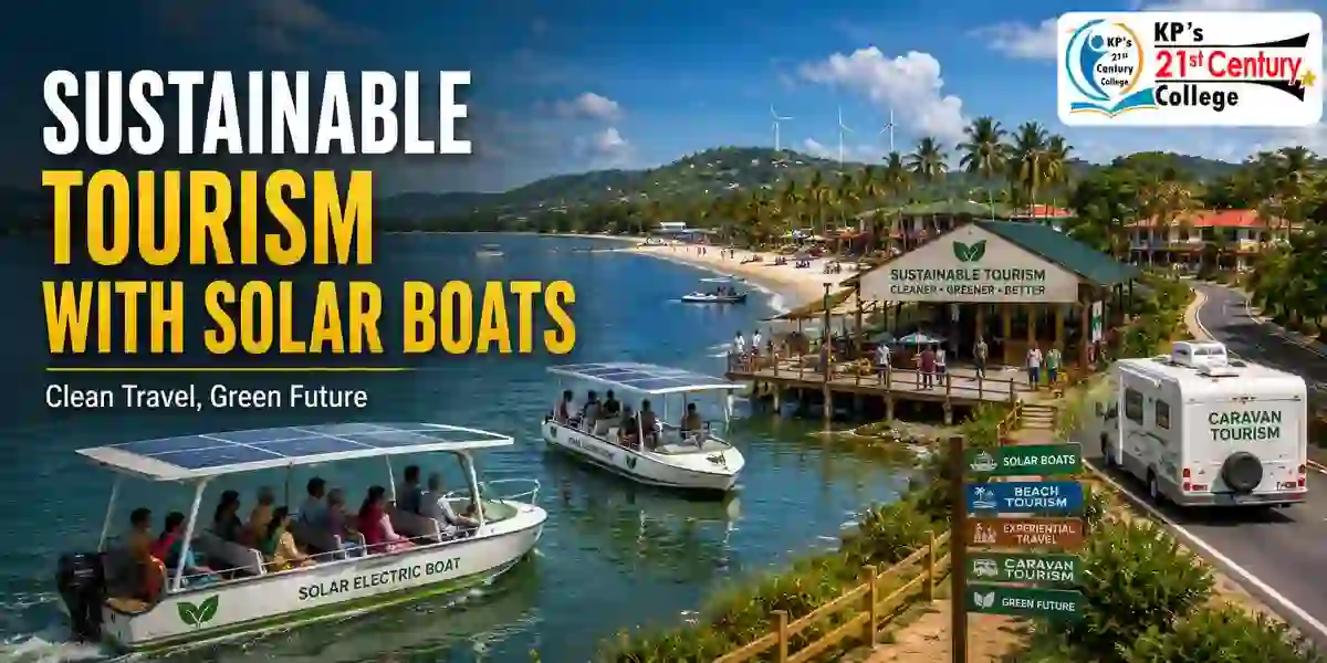 APTDC Solar Boats promoting sustainable tourism in Andhra Pradesh