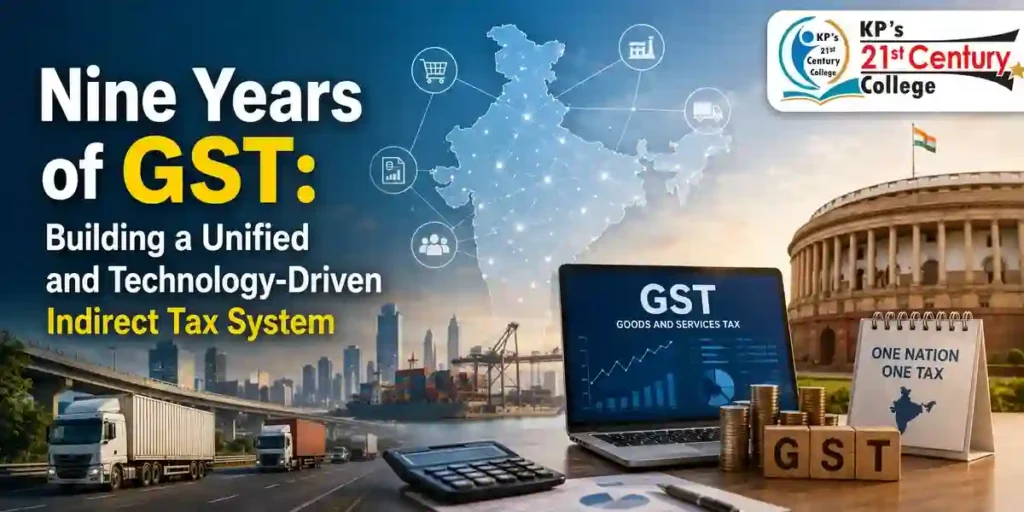 Goods and Services Tax completing nine years with digital tax reforms in India