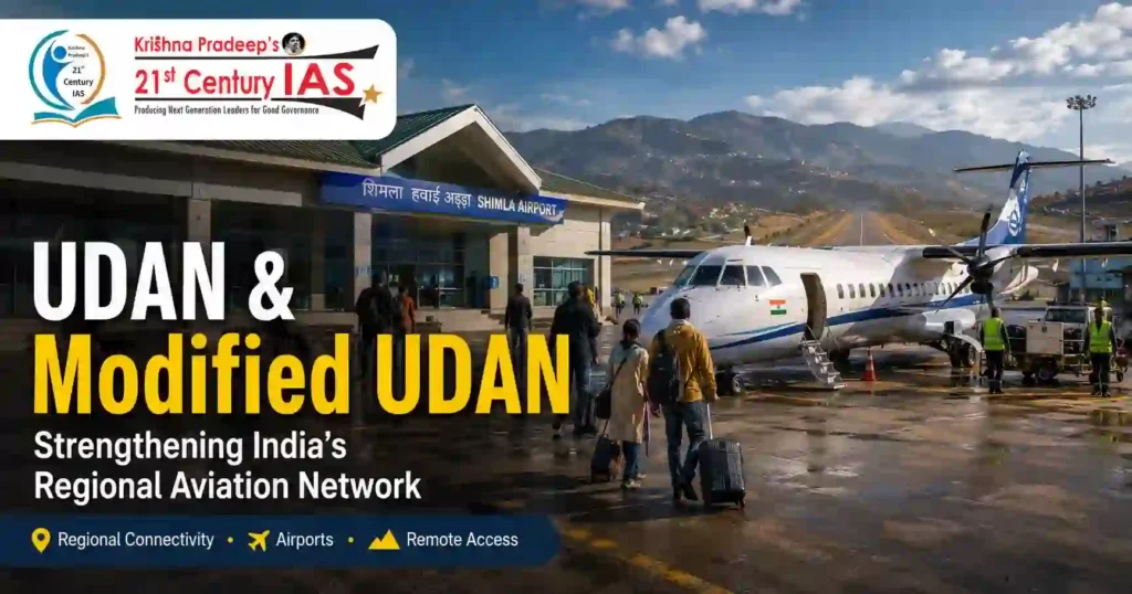 Modified UDAN Scheme improving India's regional aviation connectivity