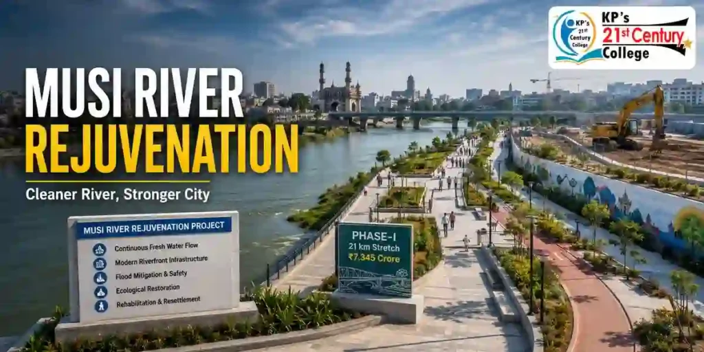 Musi River Rejuvenation Project Phase-I in Telangana