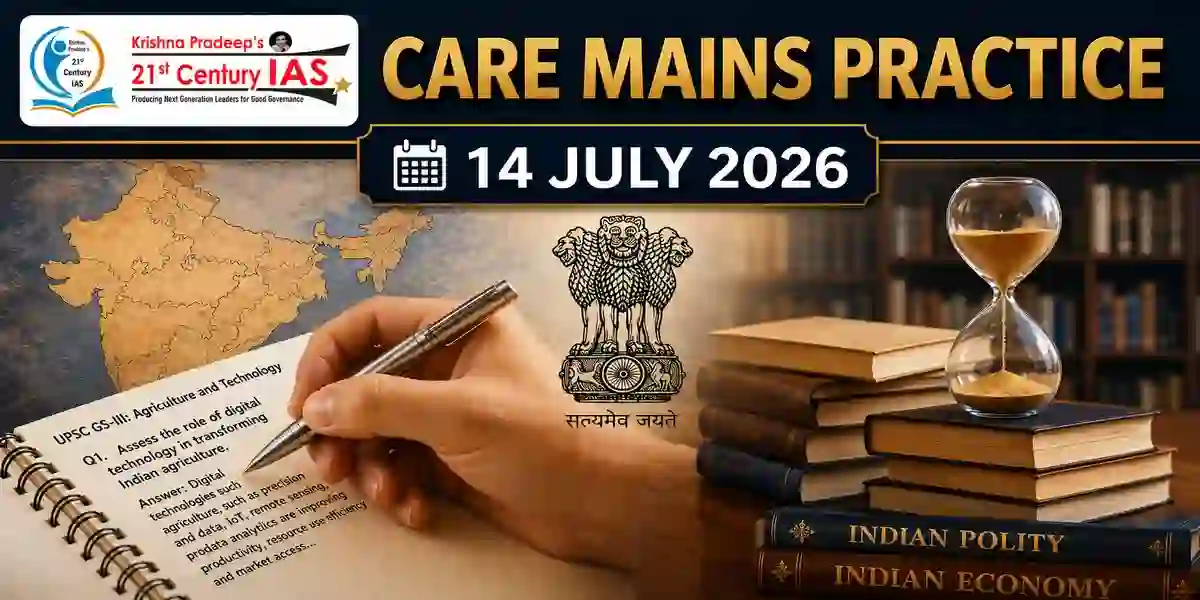Energy Security and Farm Mechanization for UPSC GS Paper III answer writing.