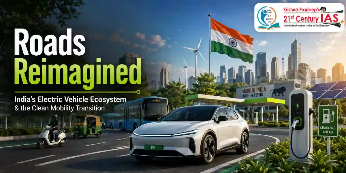 Electric Vehicles in India and the clean mobility transition
