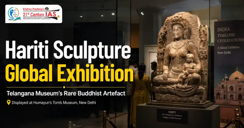 Hariti Sculpture from Telangana’s Buddhist heritage
