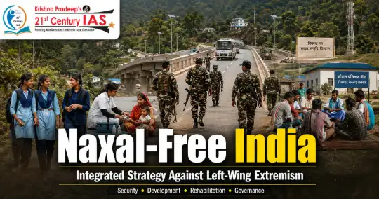 Left-Wing Extremism integrated strategy in India